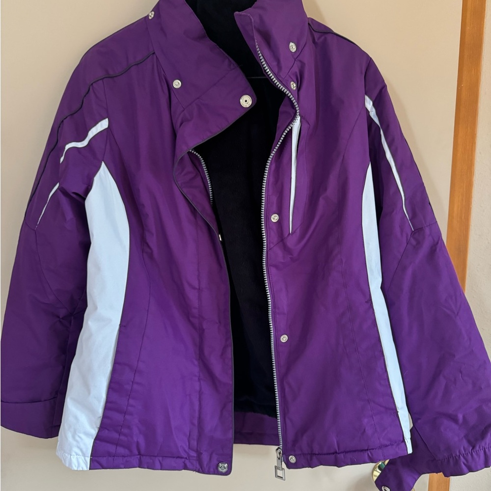 Purple and White Jacket